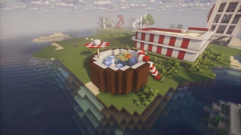 我的世界泳池怎么做[图2]