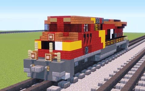 我的世界怎么造火车